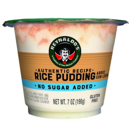 Reynaldos No Sugar Added Rice Pudding